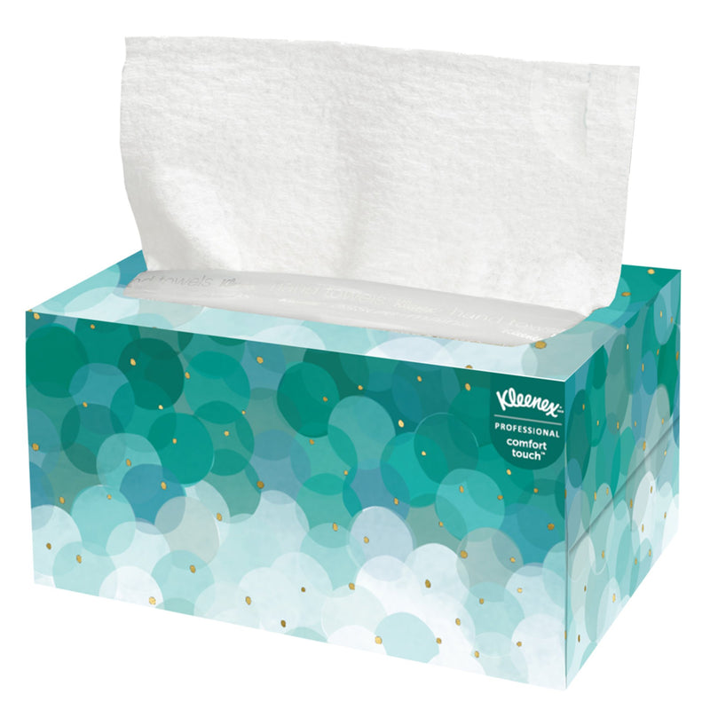 Kleenex® Ultra Soft 1-Ply Guest Towel Pop Up Box, 70 Sheets per Box, 1 Box (Paper Towels) - Img 2