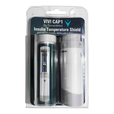 VIVI CAP1 Insulin Pen Temperature Shield, for Refillable Pens, 1 Each (Needles and Syringes Accessories) - Img 2