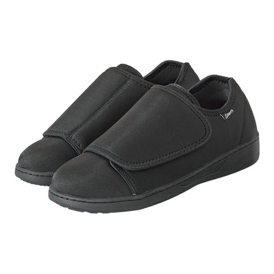 Silverts® Ultra Comfort Flex Hook and Loop Closure Shoe, Size 8, Black, 1 Pair (Shoes) - Img 1