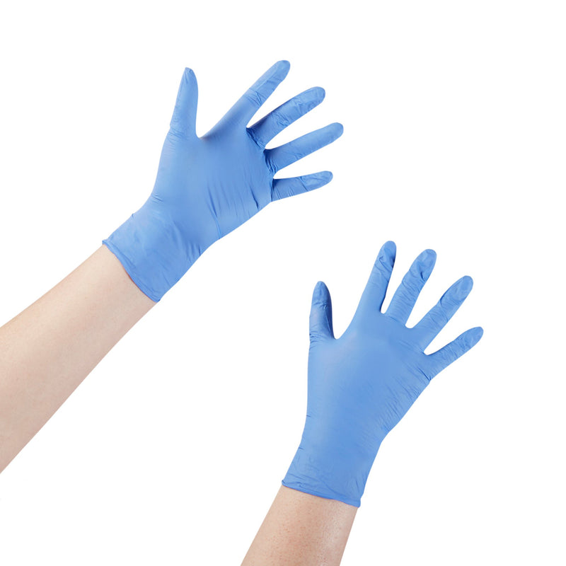 McKesson Confiderm® 3.5C Nitrile Exam Glove, Small, Blue, 1 Box of 200 () - Img 5
