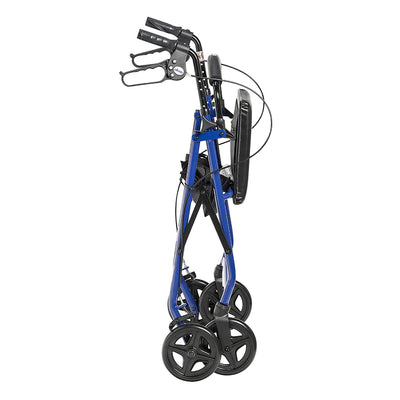 drive™ 4 Wheel Rollator, Blue, 1 Each (Mobility) - Img 4