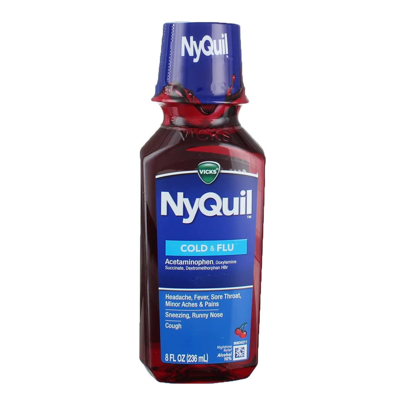 NYQUIL, LIQ CHERRY 8OZ (Over the Counter) - Img 2