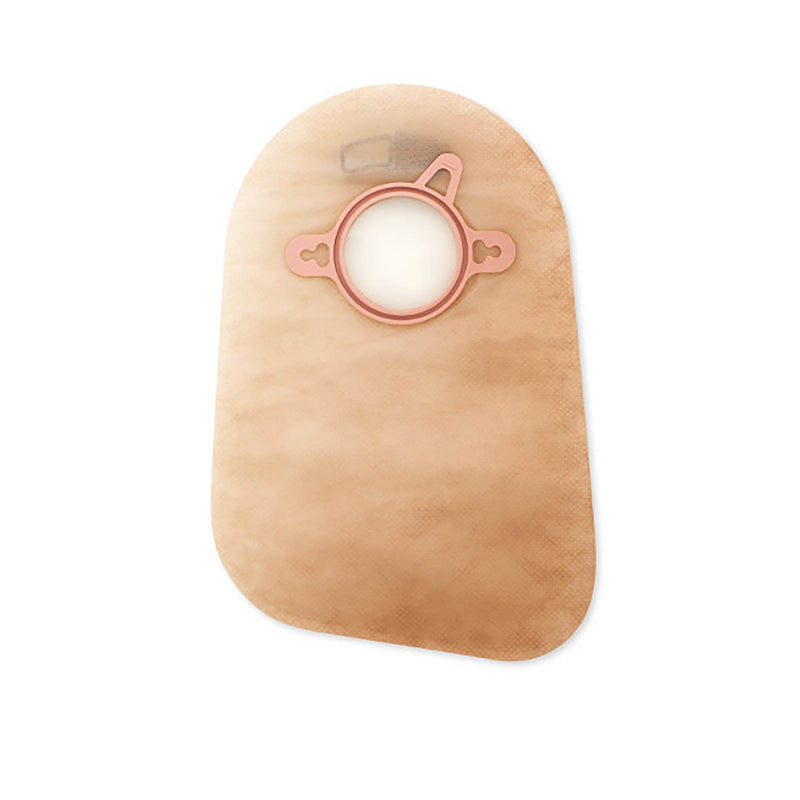 New Image™ Two-Piece Closed End Beige Filtered Ostomy Pouch, 9 Inch Length, 2¼ Inch Flange, 1 Box of 60 (Ostomy Pouches) - Img 2