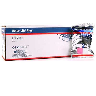 Delta-Lite® Plus Pink Cast Tape, 2 Inch x 4 Yard, 1 Box of 10 (Casting) - Img 1