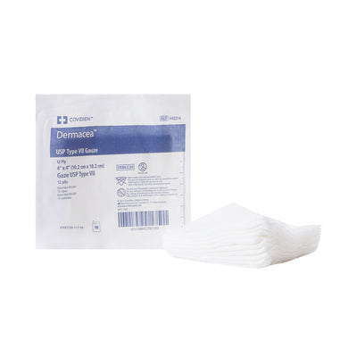 Dermacea™ Sterile USP Type VII Gauze Sponge, 4 x 4 Inch, 1 Pack of 10 (General Wound Care) - Img 1