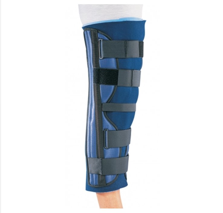 ProCare® Knee Immobilizer, 24-Inch Length, One Size Fits Most, 1 Each (Immobilizers, Splints and Supports) - Img 1