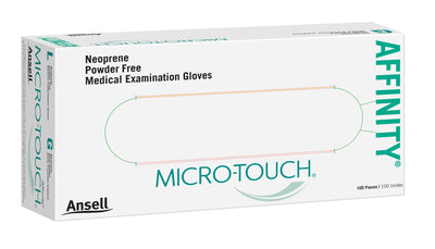 Micro-Touch® Affinity® Polychloroprene Exam Glove, Medium, Green, 1 Case of 10 () - Img 1