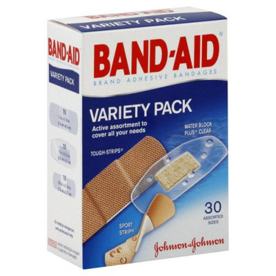 Band-Aid® Variety Pack Adhesive Strip, Assorted Sizes, 1 Case of 24 (General Wound Care) - Img 1