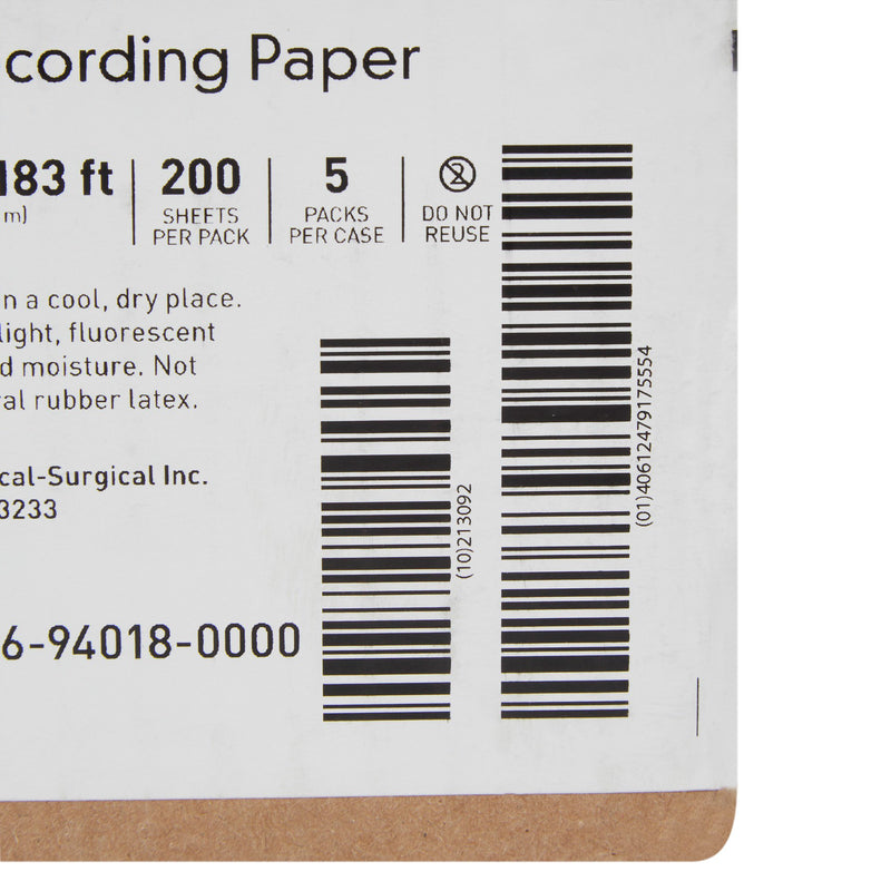 McKesson ECG Recording Paper, 1 Case of 1000 (Diagnostic Recording Paper and Film) - Img 8