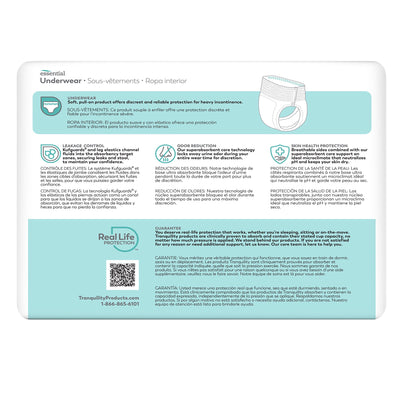 Select® Heavy Protection Absorbent Underwear, Extra Large, 1 Bag of 14 () - Img 2