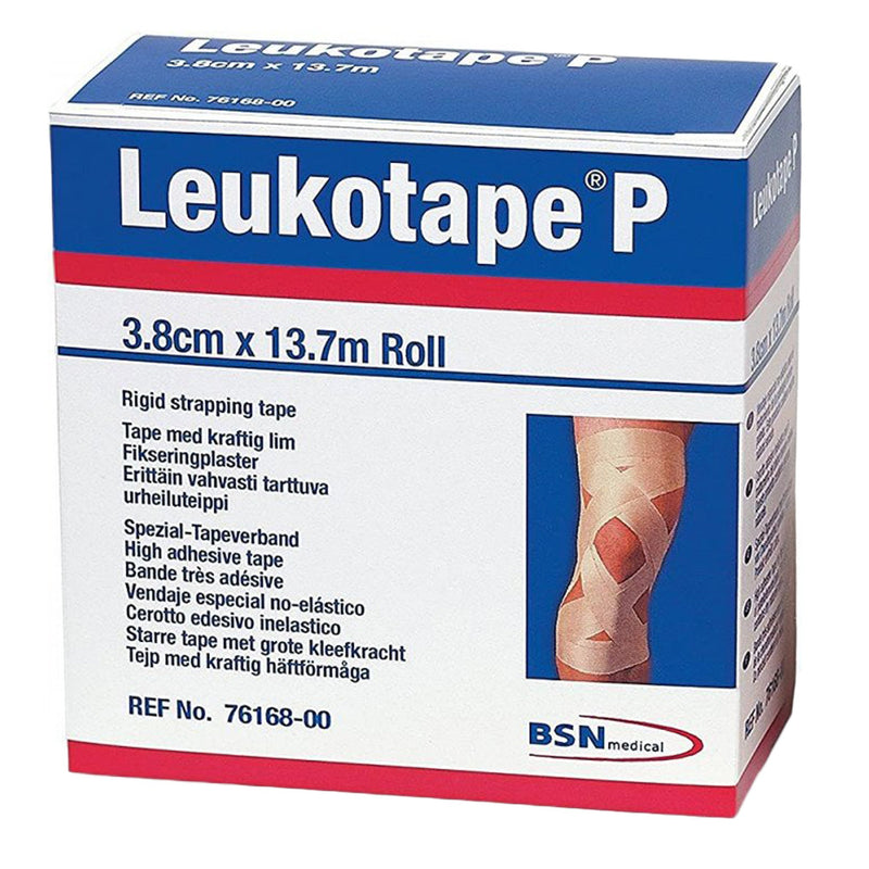 Leukotape® P Rayon / Zinc Oxide Orthopedic Corrective Tape, 1-1/2 Inch x 15 Yard, Beige, 1 Roll (General Wound Care) - Img 2