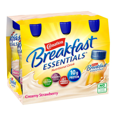 Carnation Breakfast Essentials® Strawberry Oral Supplement, 8 oz. Carton, 1 Case of 24 (Nutritionals) - Img 6