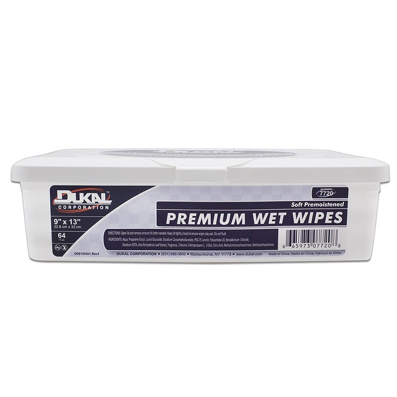 Dukal™ Premium Personal Wipe, 1 Pack of 64 (Skin Care) - Img 1