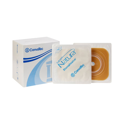 Sur-Fit Natura® Colostomy Barrier With 1-1¼ Inch Stoma Opening, 1 Box of 10 (Barriers) - Img 1