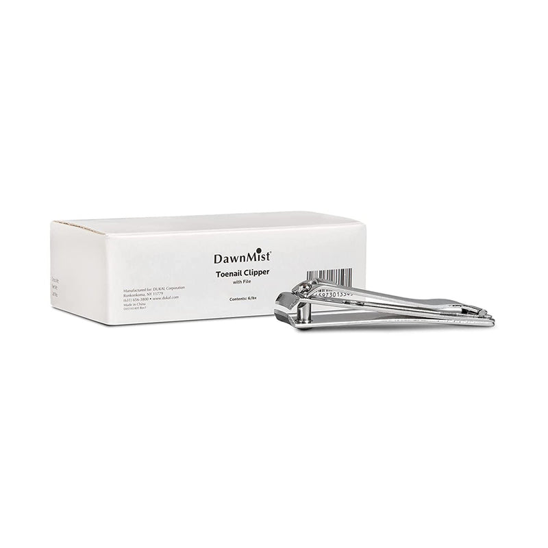 DawnMist® Toenail Clippers with File, 1 Each (Nail Care) - Img 1