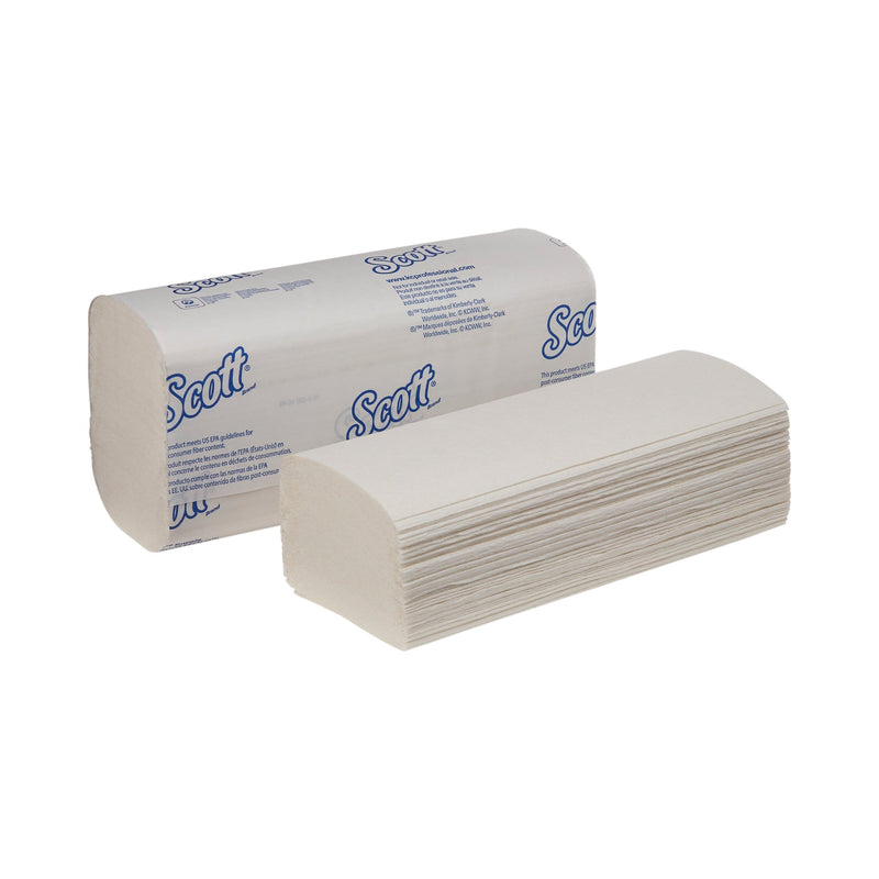 Scott Pro Scottfold Paper Towels Multi-Fold, 9.4 X 12.4 Inch, White, 1 Case of 4375 (Paper Towels) - Img 1