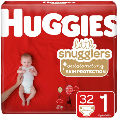 Huggies® Little Snugglers Diaper, Size 1, 1 Case of 240 () - Img 1