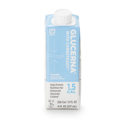 Glucerna® 1.5 Cal Vanilla Oral Supplement, 8 oz. Carton, 1 Each (Nutritionals) - Img 1