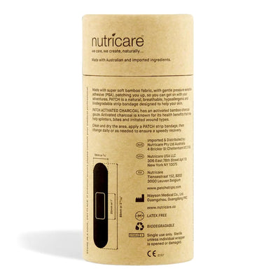 Patch™ Adhesive Strip with Charcoal, 3/4 x 3 Inch, 1 Tube (General Wound Care) - Img 2