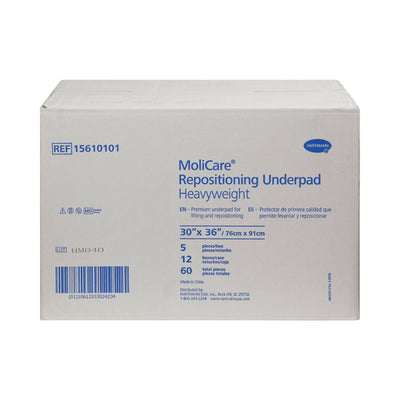 MoliCare® Positioning Underpad, 30 x 36 Inch, 1 Case of 60 (Underpads) - Img 5