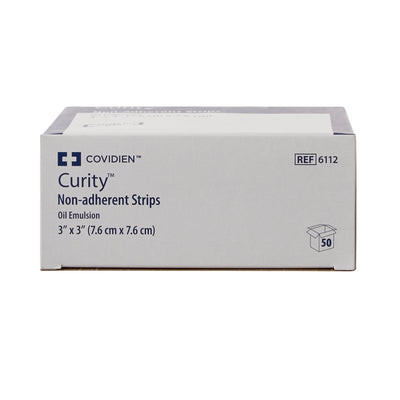 Curity™ Oil Emulsion Impregnated Dressing, 3 x 3 Inch, 1 Each (Advanced Wound Care) - Img 4