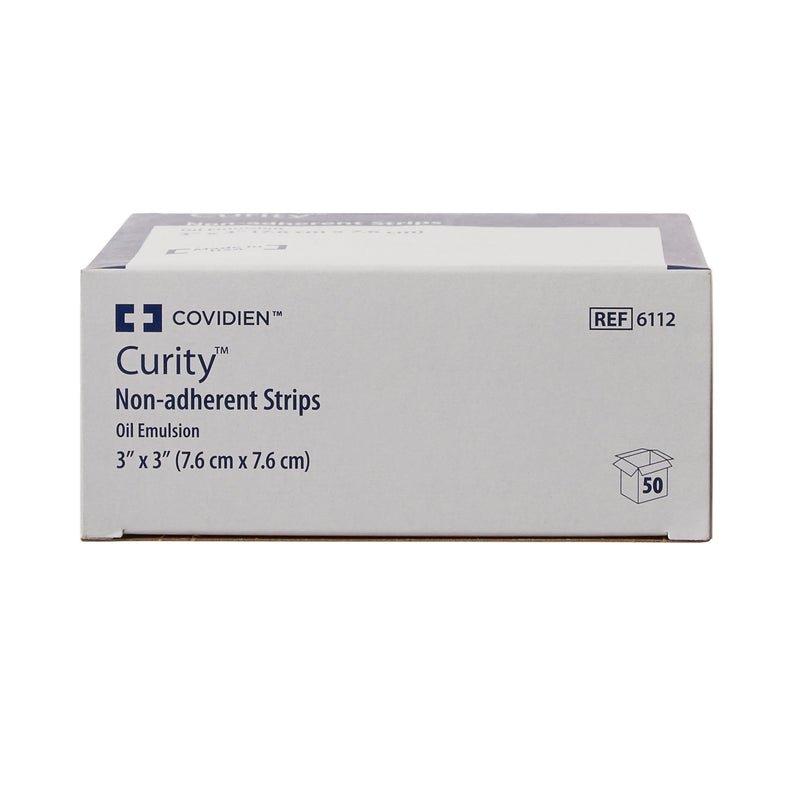 Curity™ Oil Emulsion Impregnated Dressing, 3 x 3 Inch, 1 Case of 600 (Advanced Wound Care) - Img 4