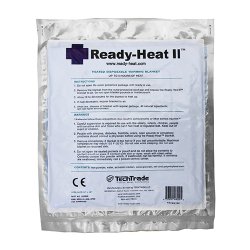 Ready-Heat II Rescue Blanket, 34 x 48 Inch, 1 Case of 8 (Blankets) - Img 3