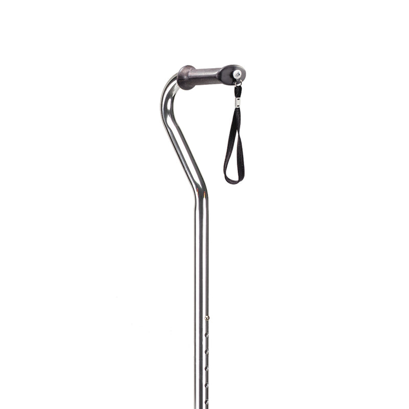 drive™ Aluminum Small Base Quad Cane, 30 – 39 Inch Height, 1 Each (Mobility) - Img 2