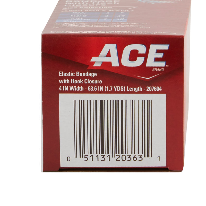 3M™ Ace™ Single Hook and Loop Closure Elastic Bandage, 4 Inch Width, 1 Case of 72 (General Wound Care) - Img 3