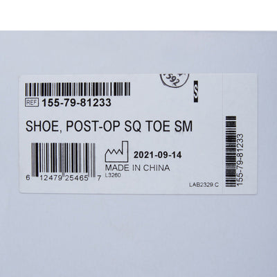 McKesson Square Toe Post-Op Shoe, Male 7-8 / Female 8-9, 1 Each (Shoes) - Img 4