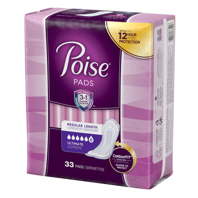 Poise Bladder Control Pads, Heavy Absorbency, 1 Pack of 33 () - Img 8