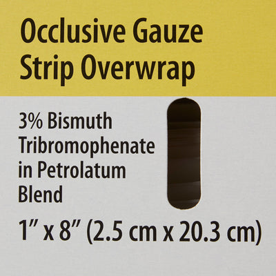 Xeroform™ Occlusive Xeroform Petrolatum Impregnated Dressing, 1 x 8 inch, 1 Box of 50 (Advanced Wound Care) - Img 5