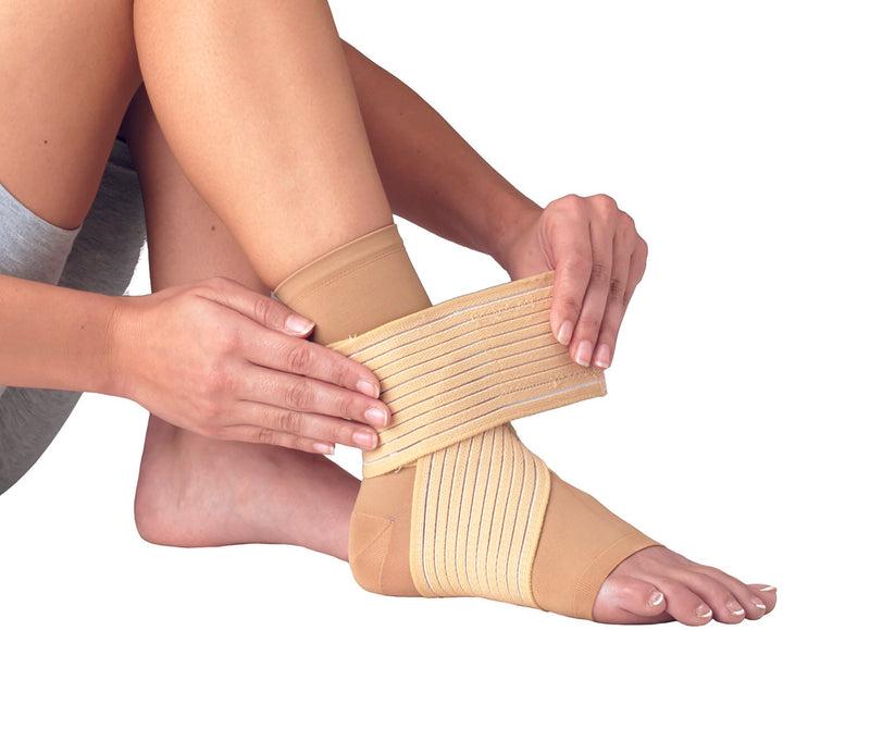 ProCare® Double Strap Ankle Support, Large, 1 Each (Immobilizers, Splints and Supports) - Img 1