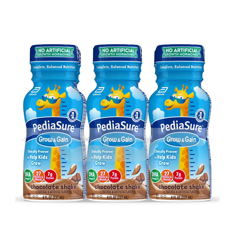 PediaSure® Grow & Gain Chocolate Pediatric Oral Supplement, 8 oz. Bottle, 1 Each () - Img 2