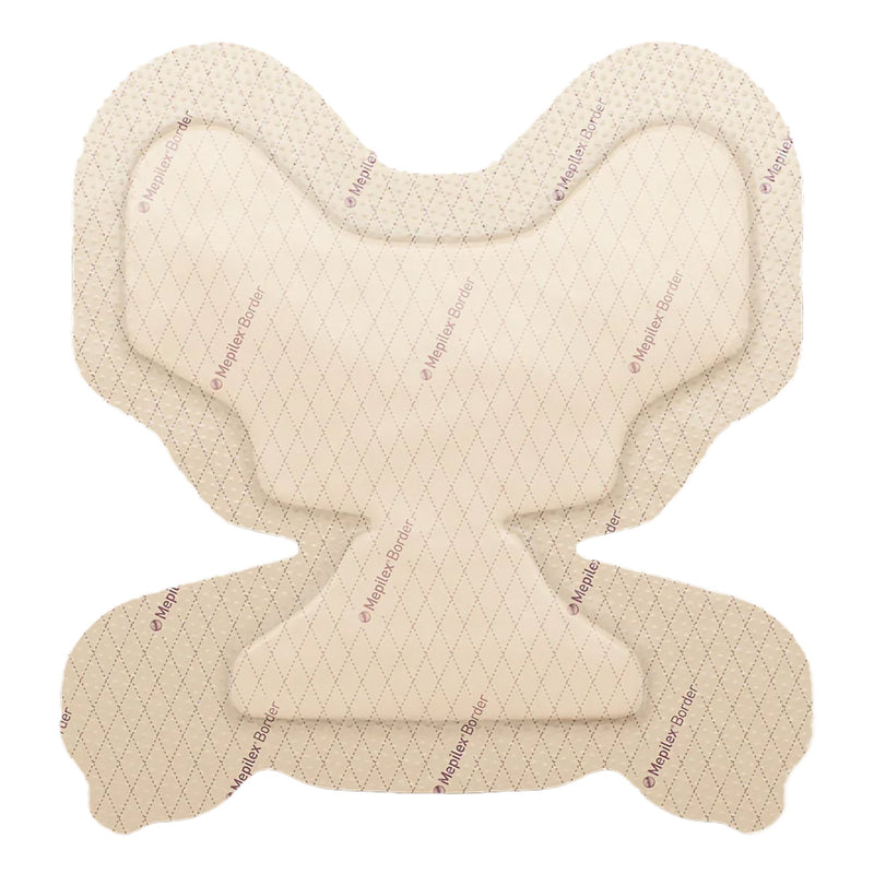 Mepilex® Border Heel Foam Dressing, 8-3/5 x 9 Inch, 1 Case of 30 (Advanced Wound Care) - Img 2