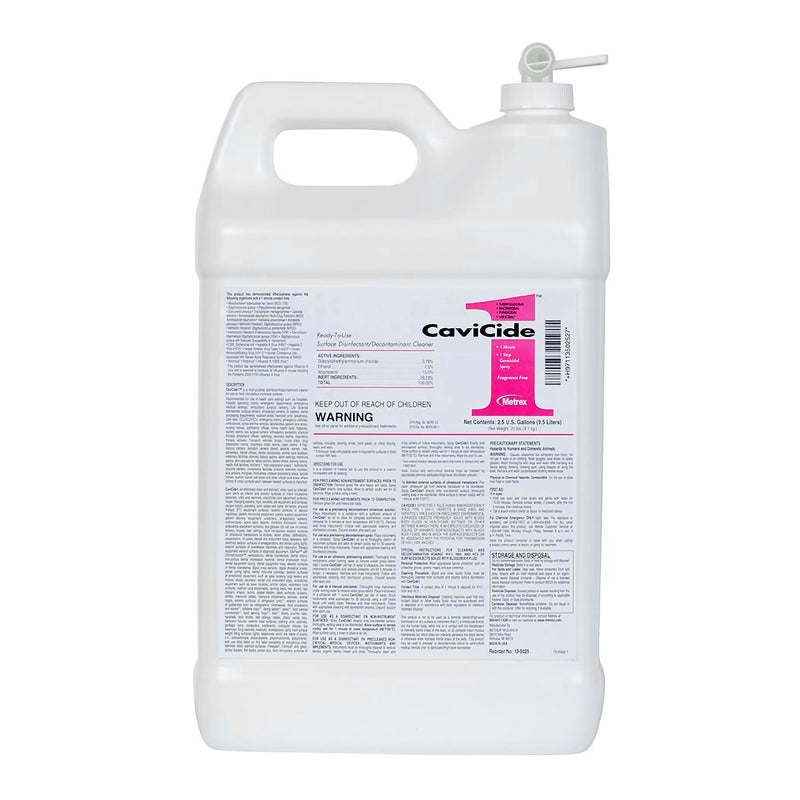 DISINFECTANT, CLNR CAVICIDE1 2.5GL (2/CS) (Cleaners and Disinfectants) - Img 1