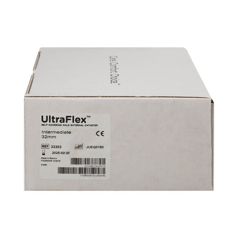 Bard UltraFlex® Male External Catheter, Intermediate, 1 Box of 30 (Catheters and Sheaths) - Img 3