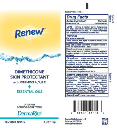 Renew™ Dimethicone Skin Protectant, 1 Each (Skin Care) - Img 1