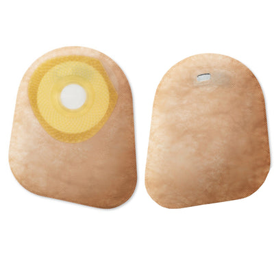 Premier™ One-Piece Closed End Beige Colostomy Pouch, 7 Inch Length, 1 Inch Stoma, 1 Box of 30 (Ostomy Pouches) - Img 1