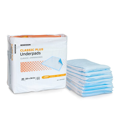 McKesson Classic Plus Underpad, 23 x 24 Inch, 1 Bag of 25 (Underpads) - Img 5