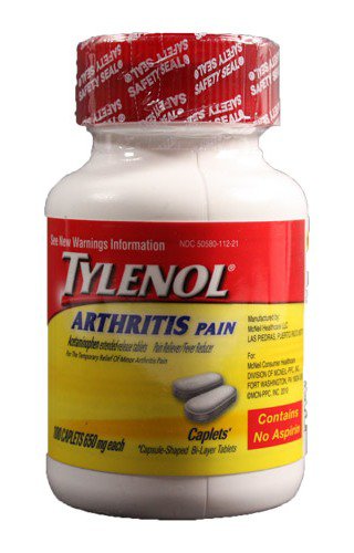 Tylenol® Arthritis Acetaminophen Pain Relief, 1 Case of 48 (Over the Counter) - Img 1