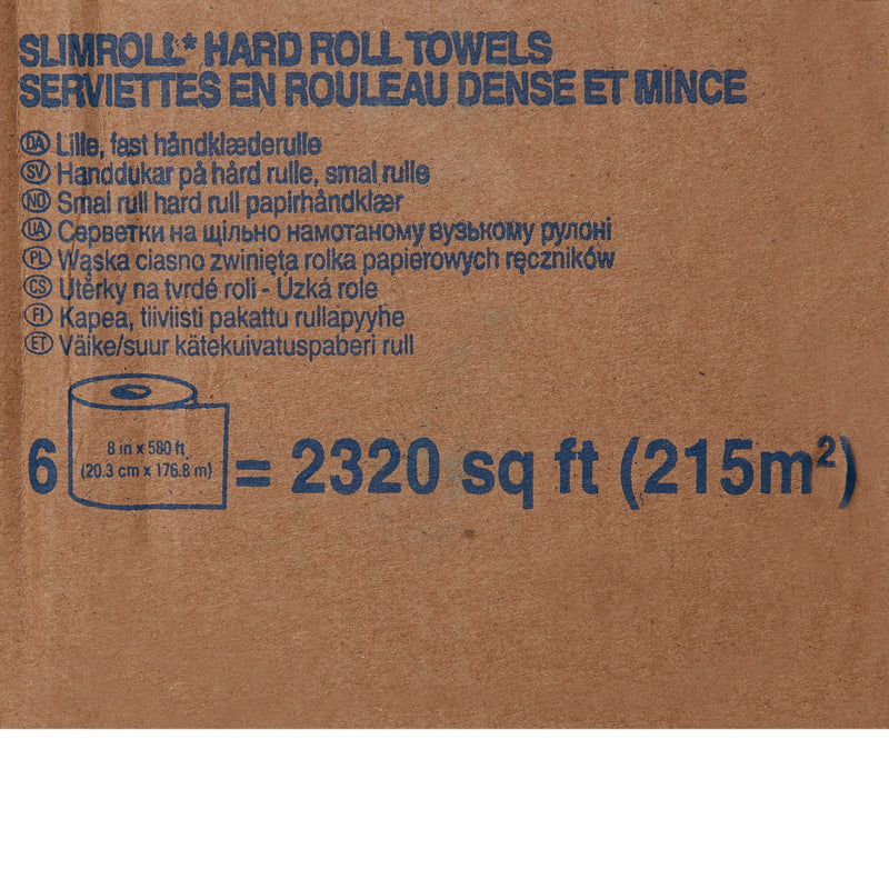 Scott® Control Slimroll™ White Paper Towel, 8 Inch x 580 Foot, 6 Rolls per Case, 1 Case of 6 (Paper Towels) - Img 5