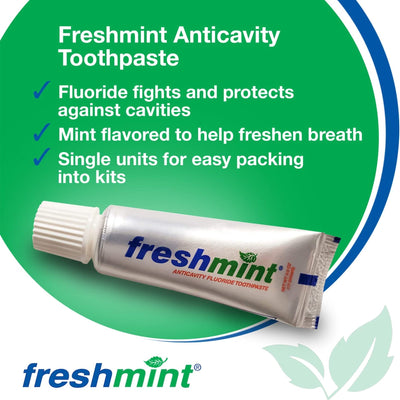 Fresh Mint Toothpaste, 1 Box of 144 (Mouth Care) - Img 4