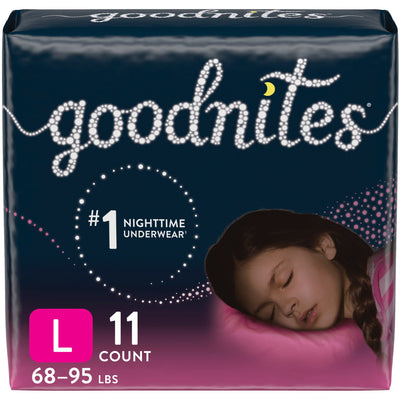 GoodNites® Absorbent Underwear, Large, 11 per Pack, 1 Case of 44 () - Img 1