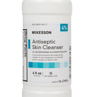 McKesson Antiseptic Skin Cleanser, 4 oz. Flip-Top Bottle, 1 Case of 48 (Skin Care) - Img 4