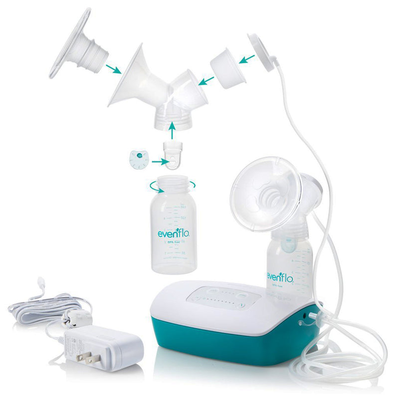 Evenflo® Advanced Double Electric Breast Pump, 1 Each (Feeding Supplies) - Img 7