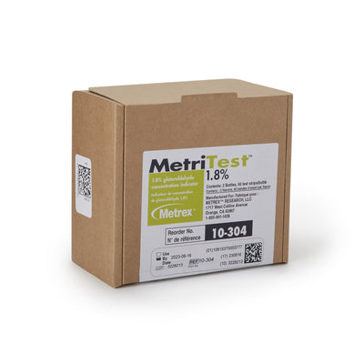 MetriTest™ 1.8% Glutaraldehyde Concentration Indicator, 1 Case of 120 (Cleaners and Solutions) - Img 2