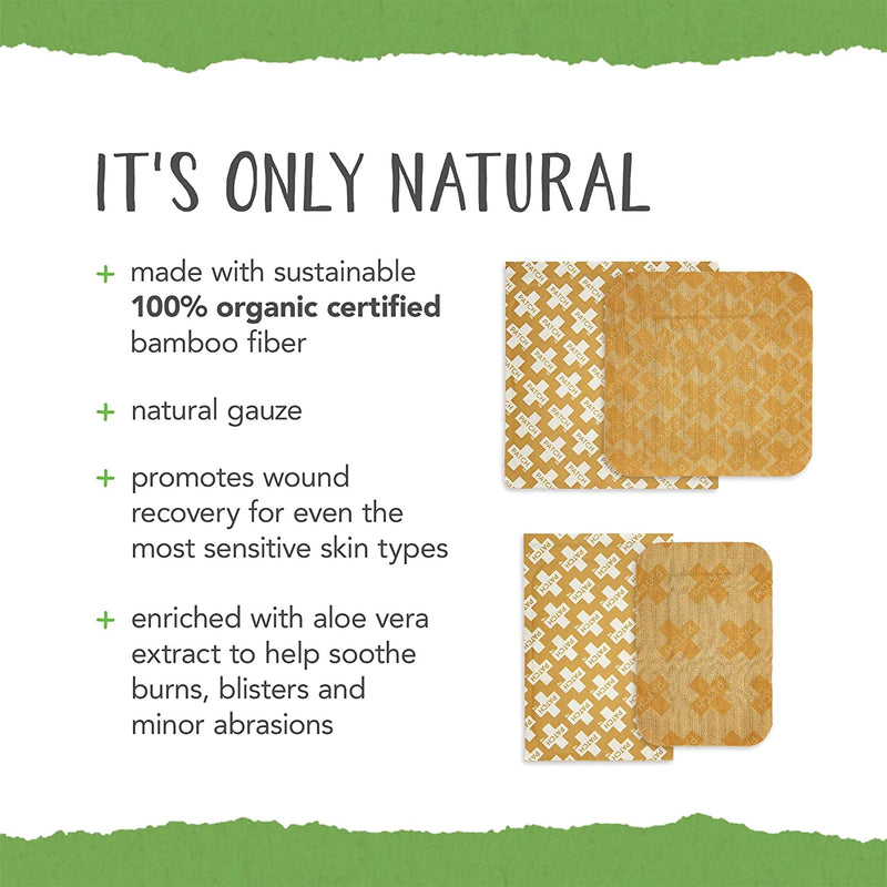 Patch™ Adhesive Strip with Aloe Vera, 2 x 3 Inch / 3 x 3 Inch, 1 Case of 30 (General Wound Care) - Img 3