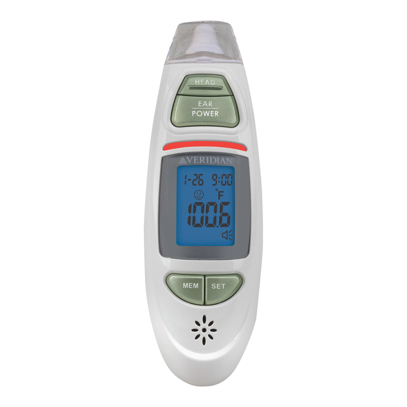 Veridian Infrared Thermometer, Tympanic Ear Digital Talking Thermometer, 1 Each (Thermometers) - Img 4