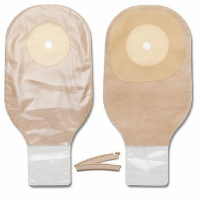 Premier™ One-Piece Drainable Clear Colostomy Pouch, 12 Inch Length, Up to 2½ Inch Flange, 1 Box of 10 (Ostomy Pouches) - Img 1